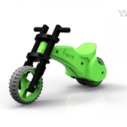 Велосипед YBIKORIEDUGN Велобалансир Y-BIKE Original green с резиновыми колесами