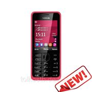 Nokia Мобильный телефон Nokia 301 Dual SIM Fuchsia (Розовый)