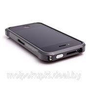 Бампер алюминиевый ELEMENT CASE Vapor 4 для iPhone 4s/ iPhone 4 серый фото