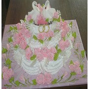 Торт Свадебный заказной фото