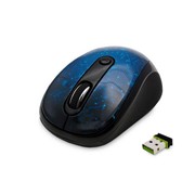 DLM-130OGE Delux USB оптическая мышь, Цвет: Синий фото