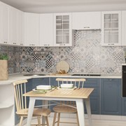 Угловой кухонный гарнитур Палермо 285 х 175 см фотография
