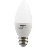 Лампа C37 E27 7Вт, светодиодная LED, холодный свет Старт ECO