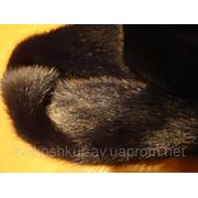Мех натуральный норка самец чёрный фото