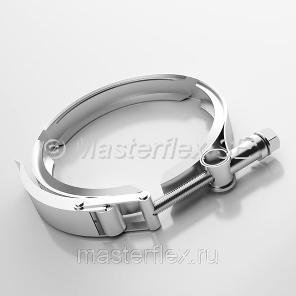 Хомут быстроразъемный для конусных фланцев Quick action clamp for cone ...