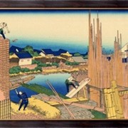Картина Хондзе Татекава, Кацусика, Хокусай фотография