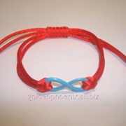 Красная нить с оберегом Бесконечность 98302398 фото