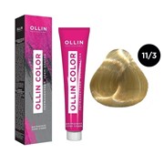 Крем-краска для волос OLLIN Color 11/3 специальный блондин золотистый, 100 мл фото