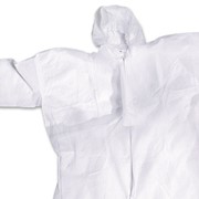 Комбинезон защитный одноразовый, защитный ленточный шов, микропора, шт., арт. 11141 фото