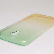 Чехол силиконовый Gradient для Meizu M2 Note Green/Gold фотография