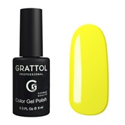 Гель-лак Grattol Color Gel Polish — тон №34 Yellow фотография
