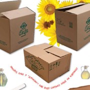 Картон водостойкий для коробок под масло подсолнечное и продуктов фото