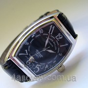 Мужские механические часы FRANCK MULLER N508 черный циферблат, автозавод, цвет корпуса серебро 0704