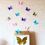 3d бабочки для инерьера
