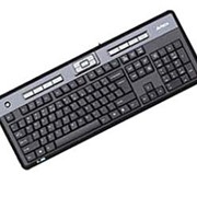 КЛАВIАТУРА A4 TECH KLS-50-R PS2 BLACK X-SLIM