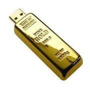 USB флешка "Слиток золота" 16 Гб.