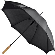Зонт-трость Lido, черный фото