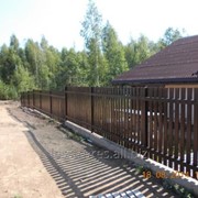 Забор деревянный 1002