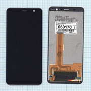 Дисплей для HTC U11 Plus в сборе с тачскрином черный фотография