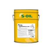 Масло компрессорное S-OIL 7 COMPRESSOR OIL RS 46 20 л фото