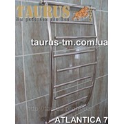 Удобный полотенцесушитель Atlantica 7/500 из нержавеющей стали в ванную комнату фото