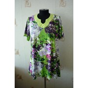 Блузка-туника, арт 320, Туники трикотажные, блузки, блузки трикотажные