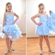 Производство детских нарядных платьев-трансформеров фото