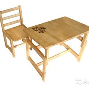 Набор детской мебели стол+стул “Вырастайка“ фото
