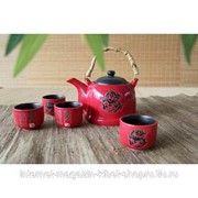 Японская посуда для чая - Набор Дракон Рассвета фотография