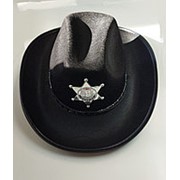 Шляпа Шерифа черная фото