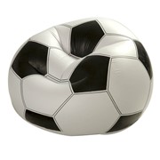 Кресло надувное Футбольный мяч, 110x108x66 см