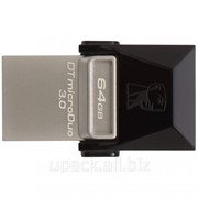 Флеш-накопитель Kingston DT MicroDuo 64GB, OTG, USB 3.0 (DTDUO3/64GB) 6165961 фото
