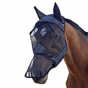 M / L / XL Дышащий Лошадь Fly Маска Сетчатые уши, нос, анфас для оборудования Лошадь фотография