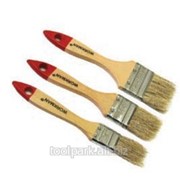 Кисть плоская 63мм Platinum 2,5 , искуствен. щетина, деревян. ручка М83330 фото