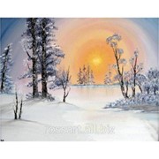Картина на холсте Пейзажи Winter Sun