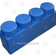 Базовый элемент GigaBloks 4 х 1 синий