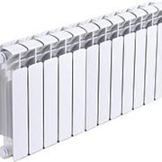 Биметаллический секционный радиатор Rifar Monolit 350 Ventil, с нижним подключением; кол-во секций 7 ; В*Ш; 415*560 фото