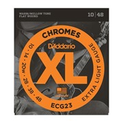 Струны для электрогитары D'Addario ECG23 XL Chromes Extra Light (6 струн .10-.48) фото
