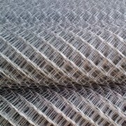 Сетка рабица плетёная оцинкованная 15х15 1.0 мм фото