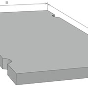 Плиты дорожные ПДС 3x1,5x0,16 железобетонные