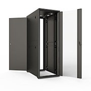 Серверный шкаф 19 дюймов Процод 47U 800х1070 мм, передняя дверь стекло, задняя дверь металл, в сборе фото