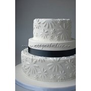 Торт свадебный №0028 код товара: 1-0028 фотография