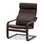 Кресло коричневый, Глосе Робуст темно-коричневый ПОЭНГ фотография