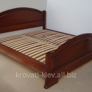 Двуспальная деревянная кровать “Ирина“ в Днепропетровске фотография