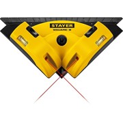 Stayer Угольник лазерный для кафеля, 8 м, точн. +/-0,4 мм/м, Stayer square-8 34928