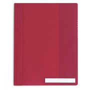Папка-скоросшиватель для документов А4+ с карманом для маркировки Красный