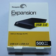 Накопитель HDD 500 Gb USB3.0 Seagate Expansion STBU500200 2,5 внешний Black фотография