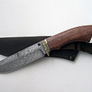 Нож из дамасской стали “Кабан“ фото