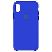Силиконовый чехол iPhone X/XS, Ультра-синий фото