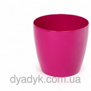 Кашпо Магнолия с подставкой 135*119мм, Розовый фото